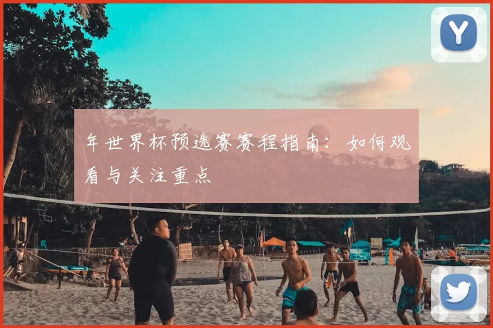年世界杯预选赛赛程指南：如何观看与关注重点