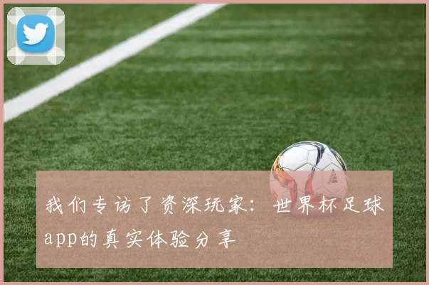 我们专访了资深玩家：世界杯足球app的真实体验分享